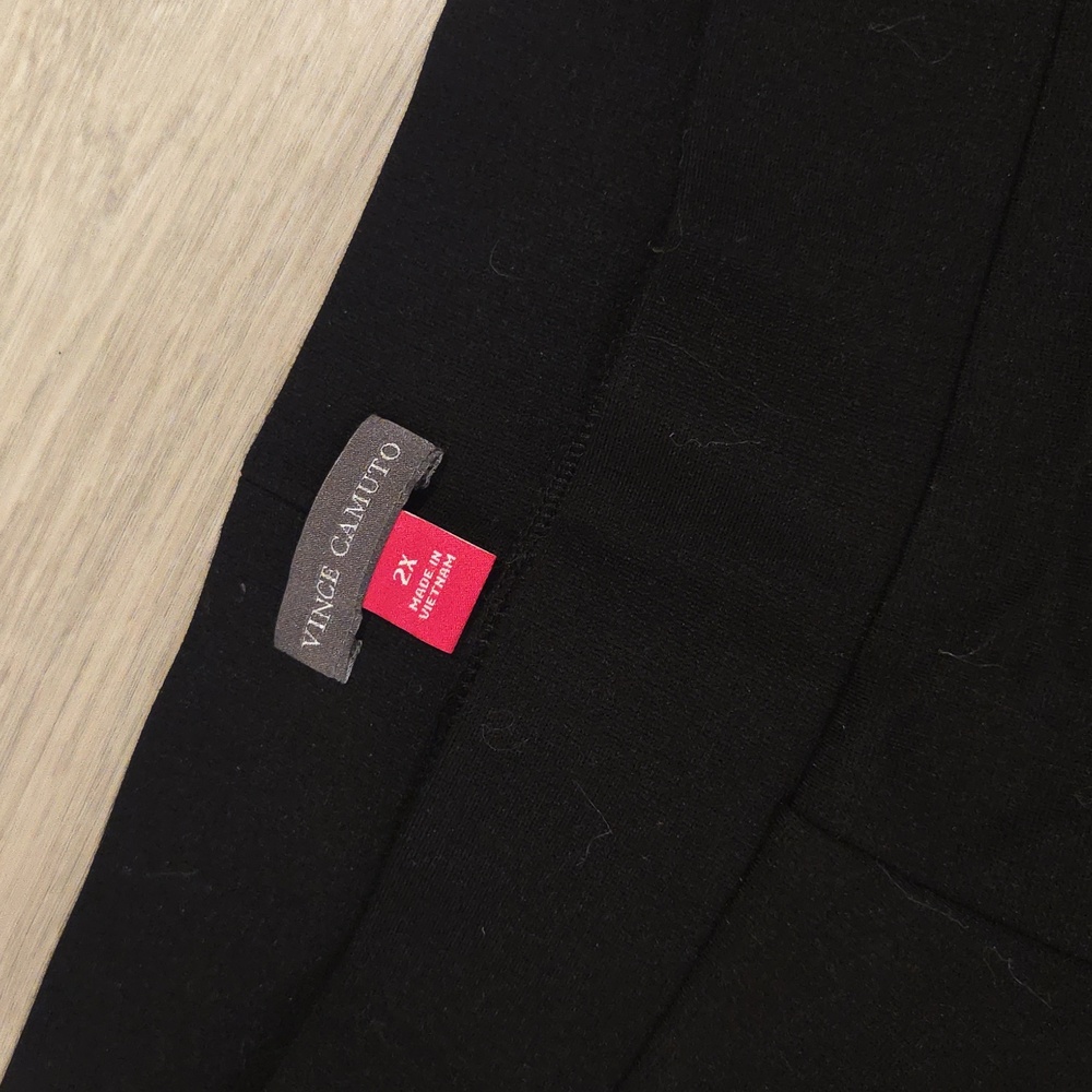NWT Vince Camuto Essentials Pants In Black - Picture 3 of 5